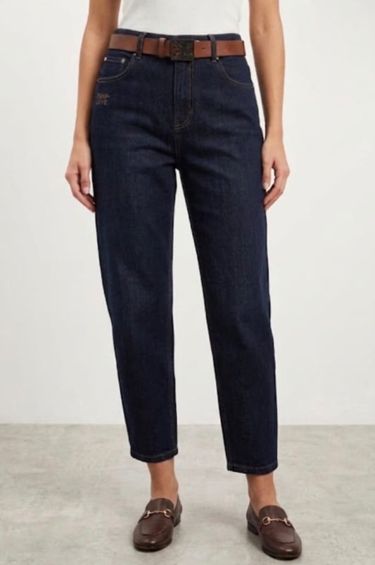 Дънки carmito indigo MOM JEANS