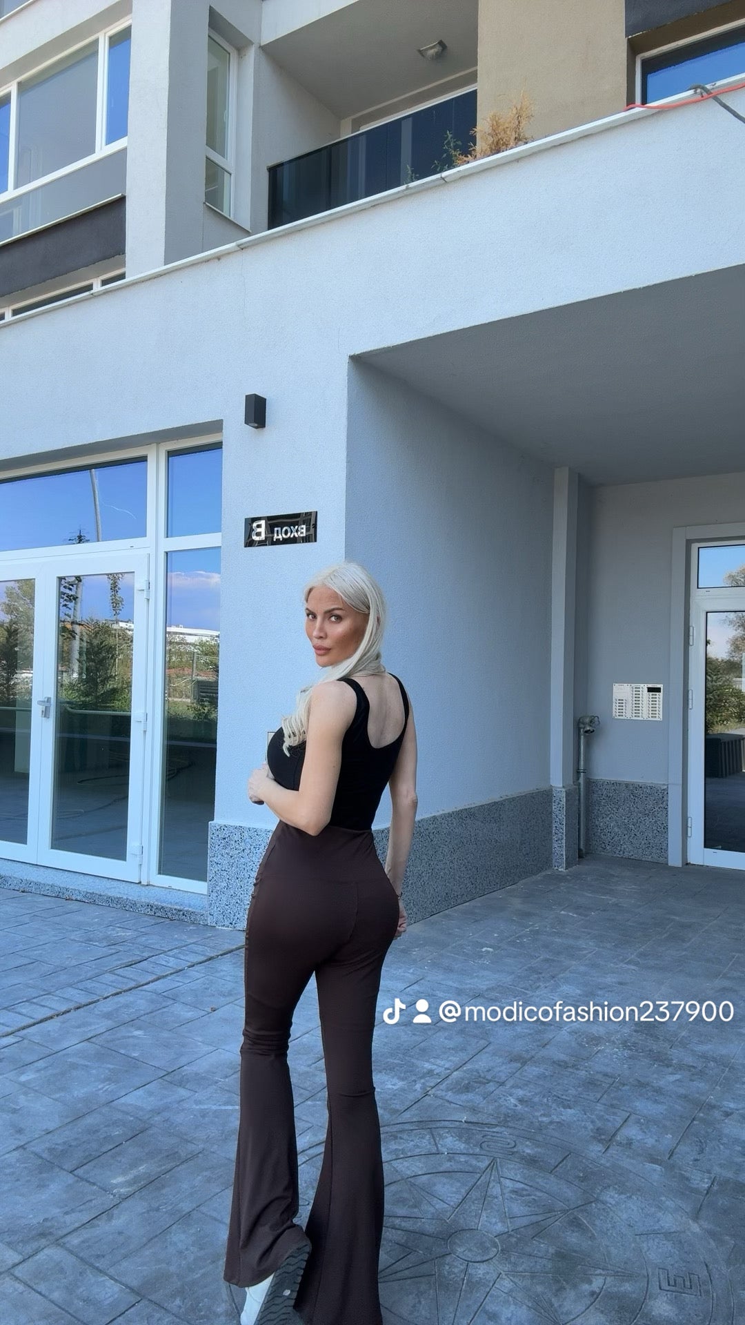 Клин чарли корсет кафяво