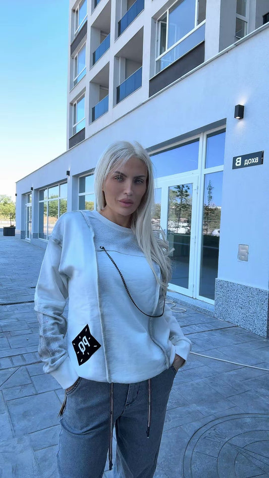 Блуза спорна с декорация синджир на PQ