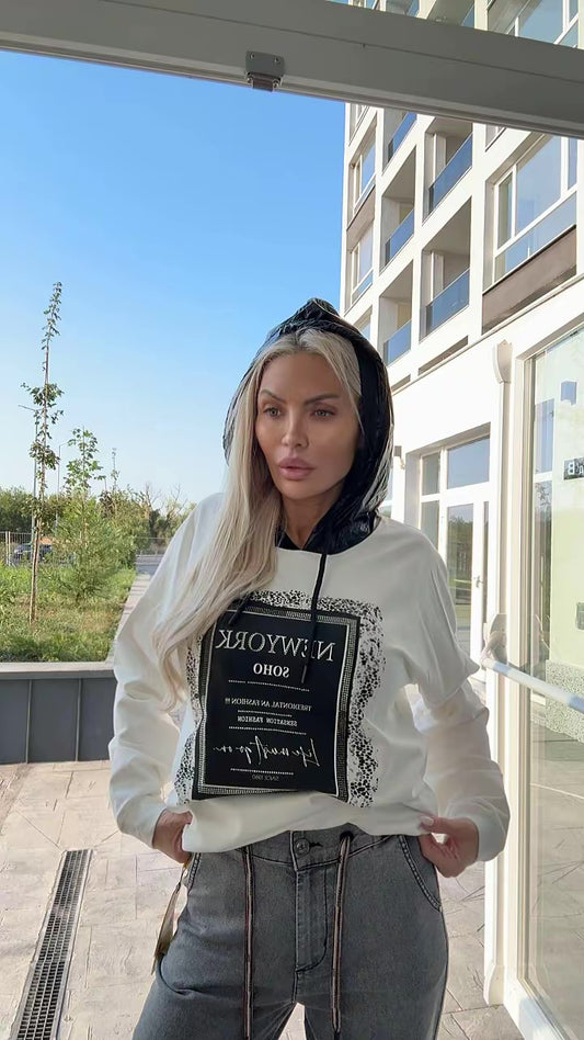 Суичър с камъни